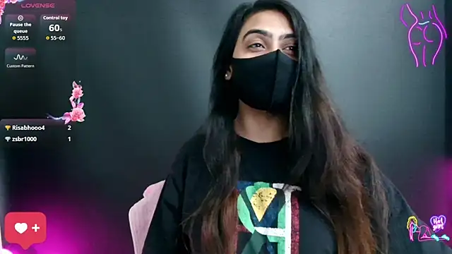 צ'אט XXX בשידור חי של DesiZoya