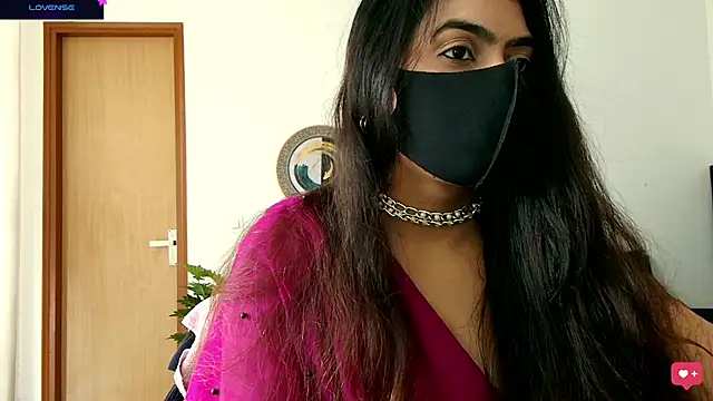 Show de DesiZoya na webcam