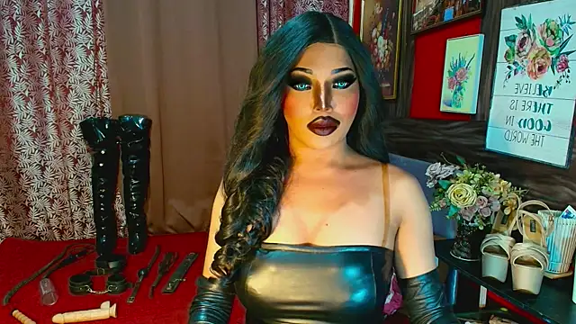 Show de demonfuta na webcam