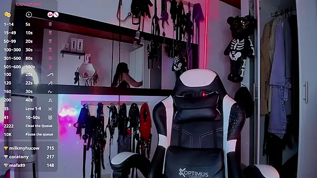 Show de maleja_ca na webcam