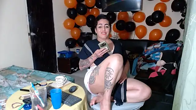 Show de Sashaferrari2000 na webcam