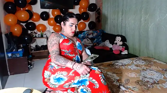 Show de Sashaferrari2000 na webcam