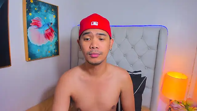 Show de AsianZero na webcam