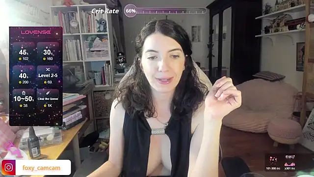 Živá chatovací místnost Foxy_c