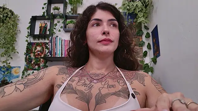 Show de TaliMajesty na webcam
