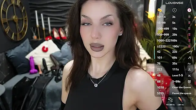 הופעת וובקאם של MistressDarsy