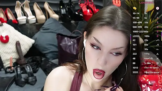Webkamerová show MistressDarsy