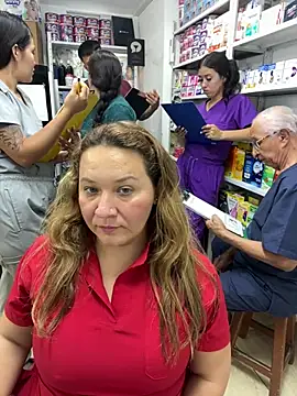 Show modela kandalove na web-kameri