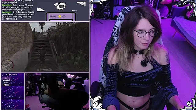 AnneSao Pertunjukan Webcam