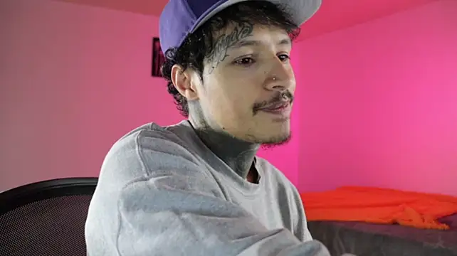 Show de trieone na webcam