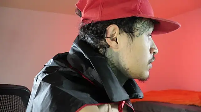 Show de trieone na webcam