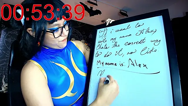 Webkamerová show AlexHoe_