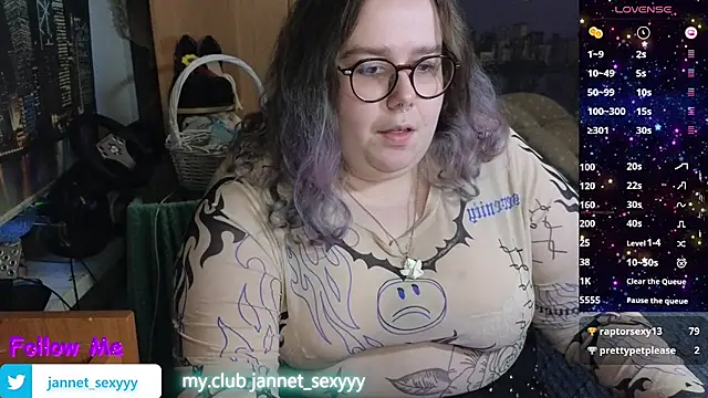 JannetPie's Live XXX Chat