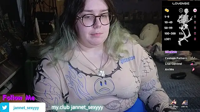 JannetPie Webcam Show
