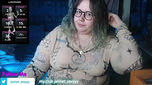 JannetPie – webcam-show