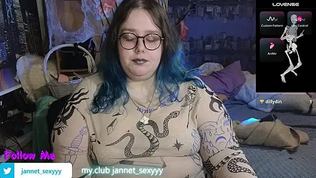 JannetPie's Webcam Show