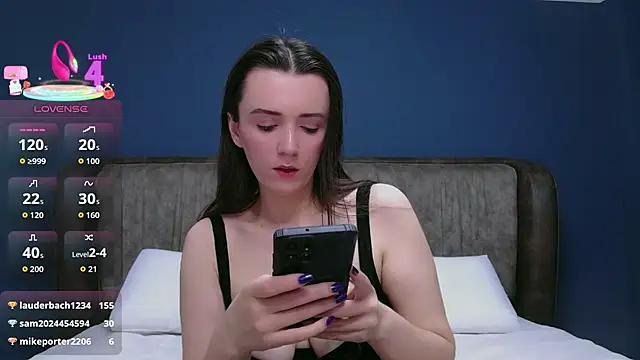 הופעת וובקאם של IamMolly