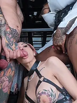 Show de DarkDea na webcam