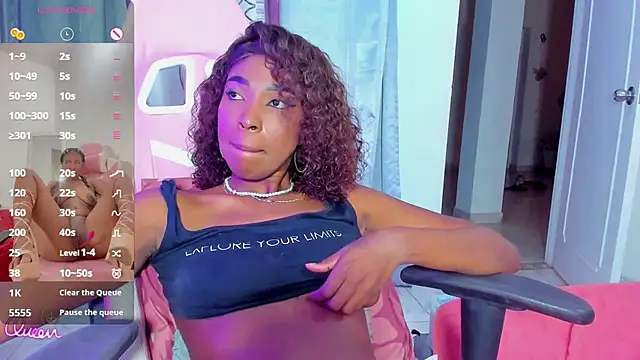 Chat XXX ao vivo de myblackdoope