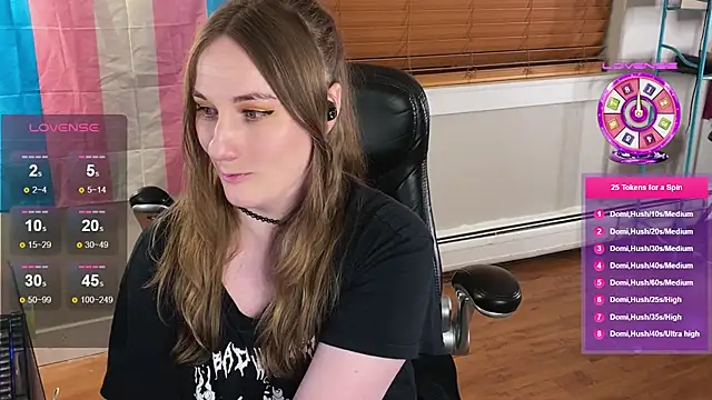 Show modela luluvaladon na web-kameri