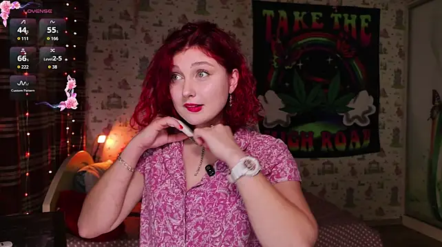 Show de SmokyRose na webcam