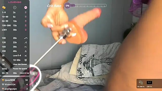 TanishaEvansのライブXXXチャット