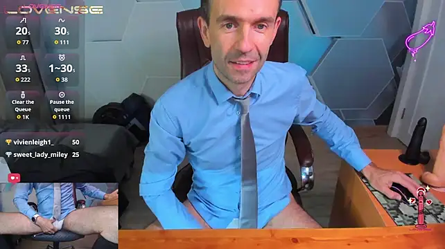 Show de SteveTiger na webcam