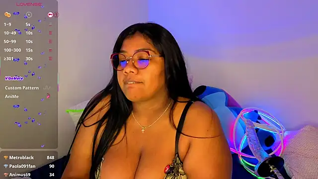 Show webcam de paola091