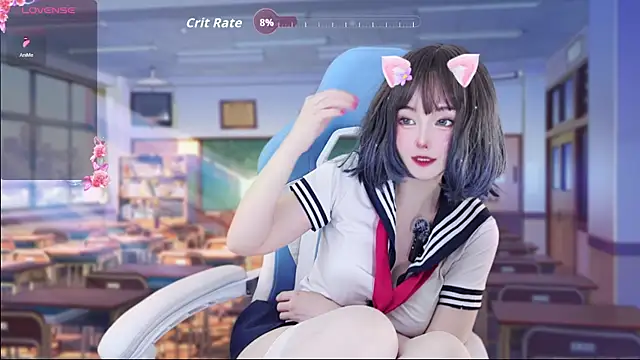 AureliaDoll: вебкам-шоу