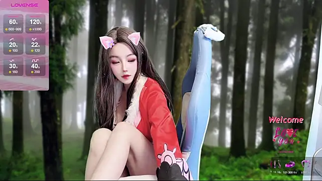 AureliaDoll élő XXX-chatje