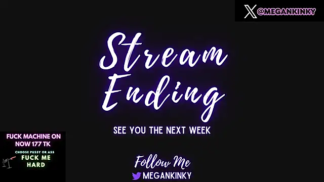 fetishkinkymeganx's Webcam Show