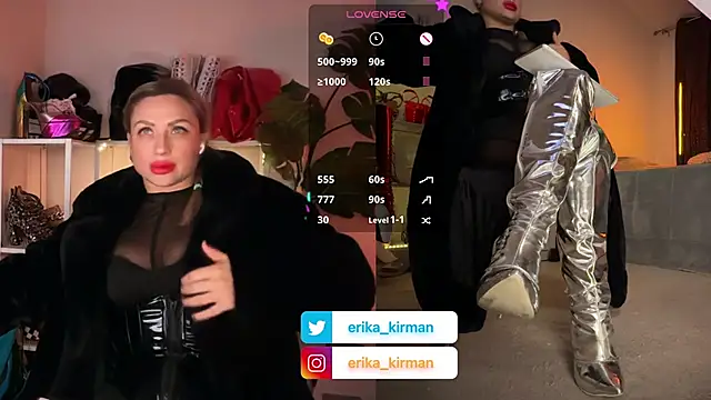 Вебкам-шоу Erika_Kirman