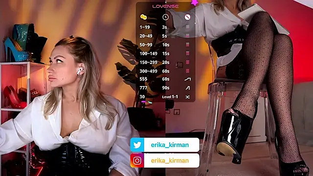 Erika_Kirman Adlı Modelin Web Kamerası Şovu
