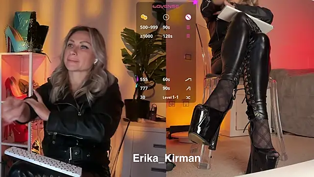 Show de webcam de Erika_Kirman