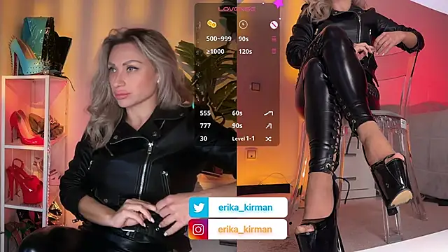 Show Webcam de Erika_Kirman