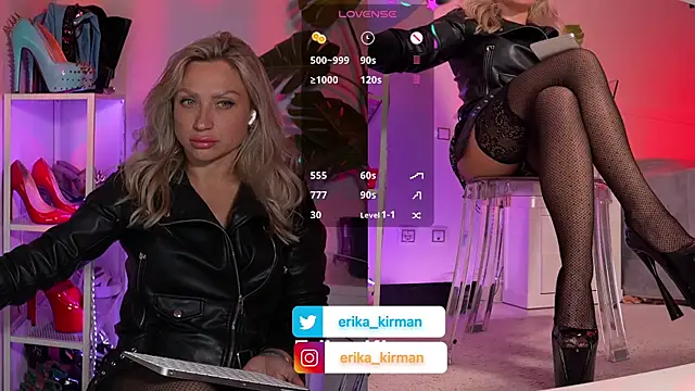 Czat XXX na żywo – Erika_Kirman