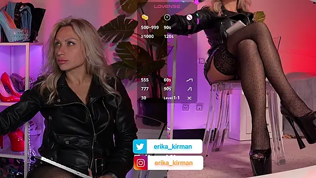 XXX chat uživo modela Erika_Kirman