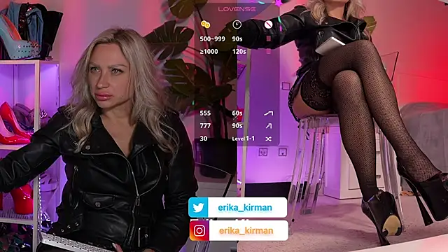 Erika_Kirman Adlı Modelin Web Kamerası Şovu