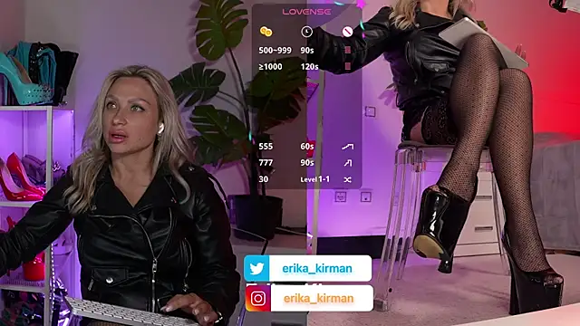 XXX chat uživo modela Erika_Kirman