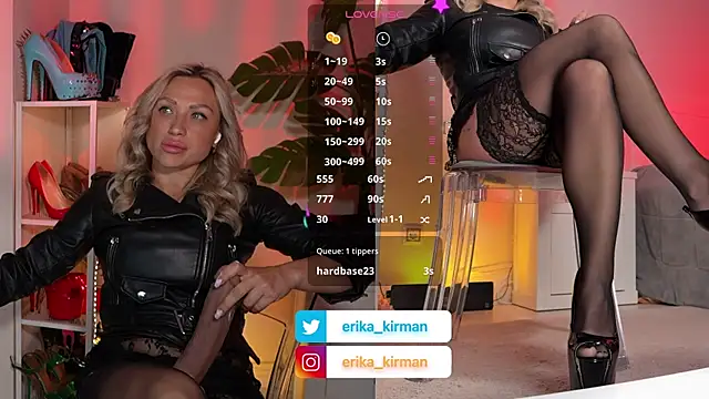 Czat XXX na żywo – Erika_Kirman