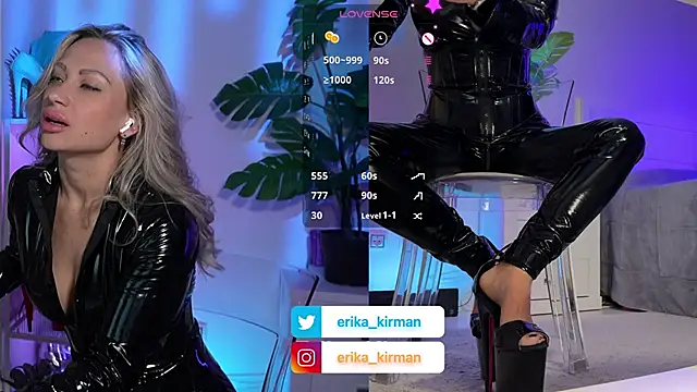 Show de Erika_Kirman na webcam