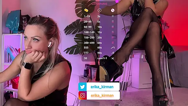 Erika_Kirman Adlı Modelin Canlı XXX Sohbeti