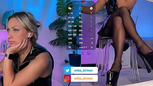 Erika_Kirman Adlı Modelin Canlı XXX Sohbeti