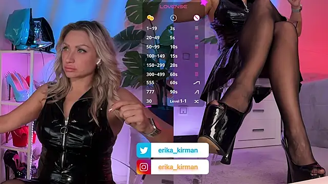 Erika_Kirman Adlı Modelin Canlı XXX Sohbeti