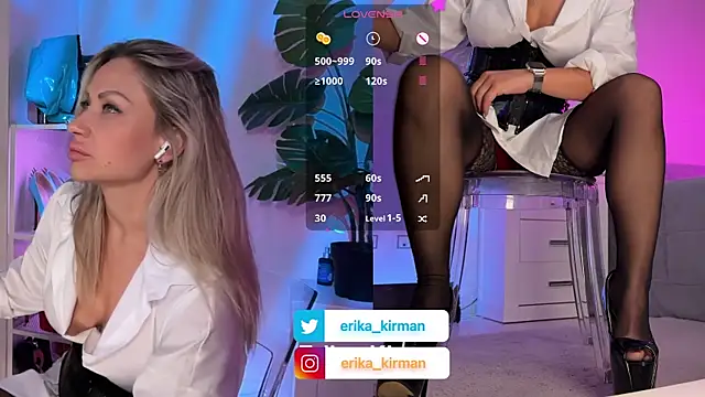 Erika_Kirman Live XXX-Chat
