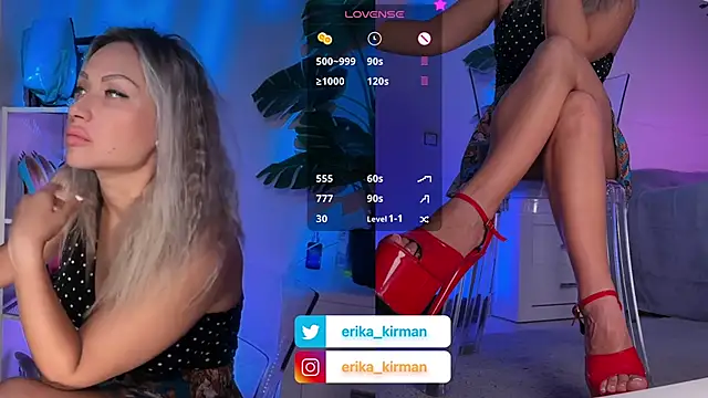 צ'אט XXX בשידור חי של Erika_Kirman