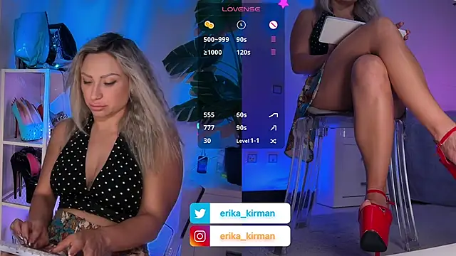 Chat XXX en directo de Erika_Kirman