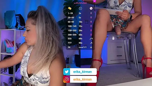 Erika_Kirman Adlı Modelin Web Kamerası Şovu