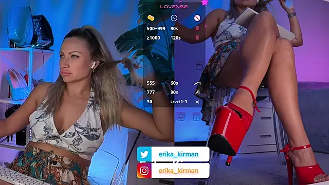 Chat +18 de Erika_Kirman ao vivo