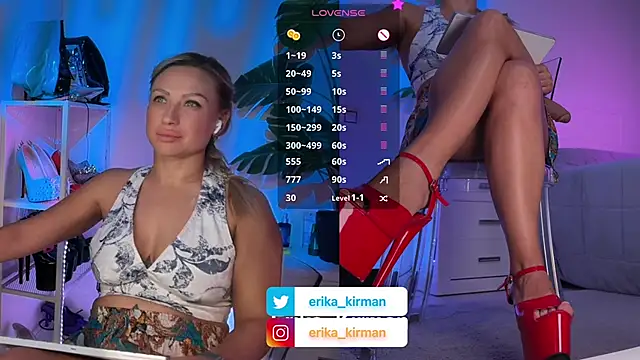 Czat XXX na żywo – Erika_Kirman